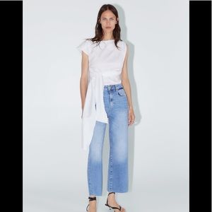 Zara culottes jeans